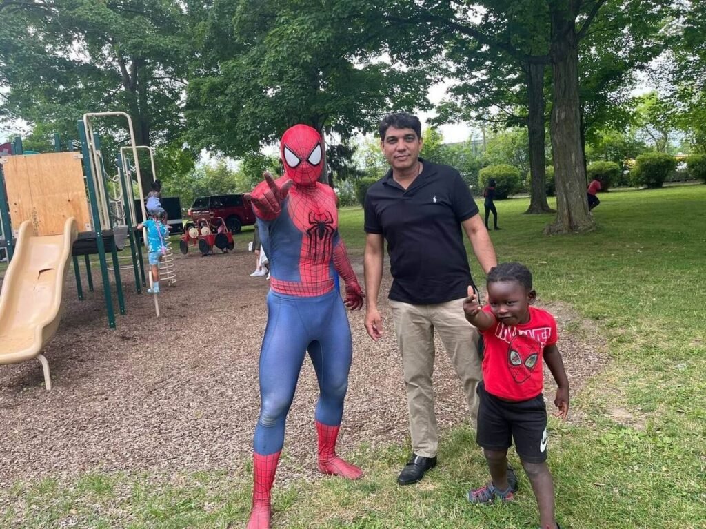 Showing up for local families
